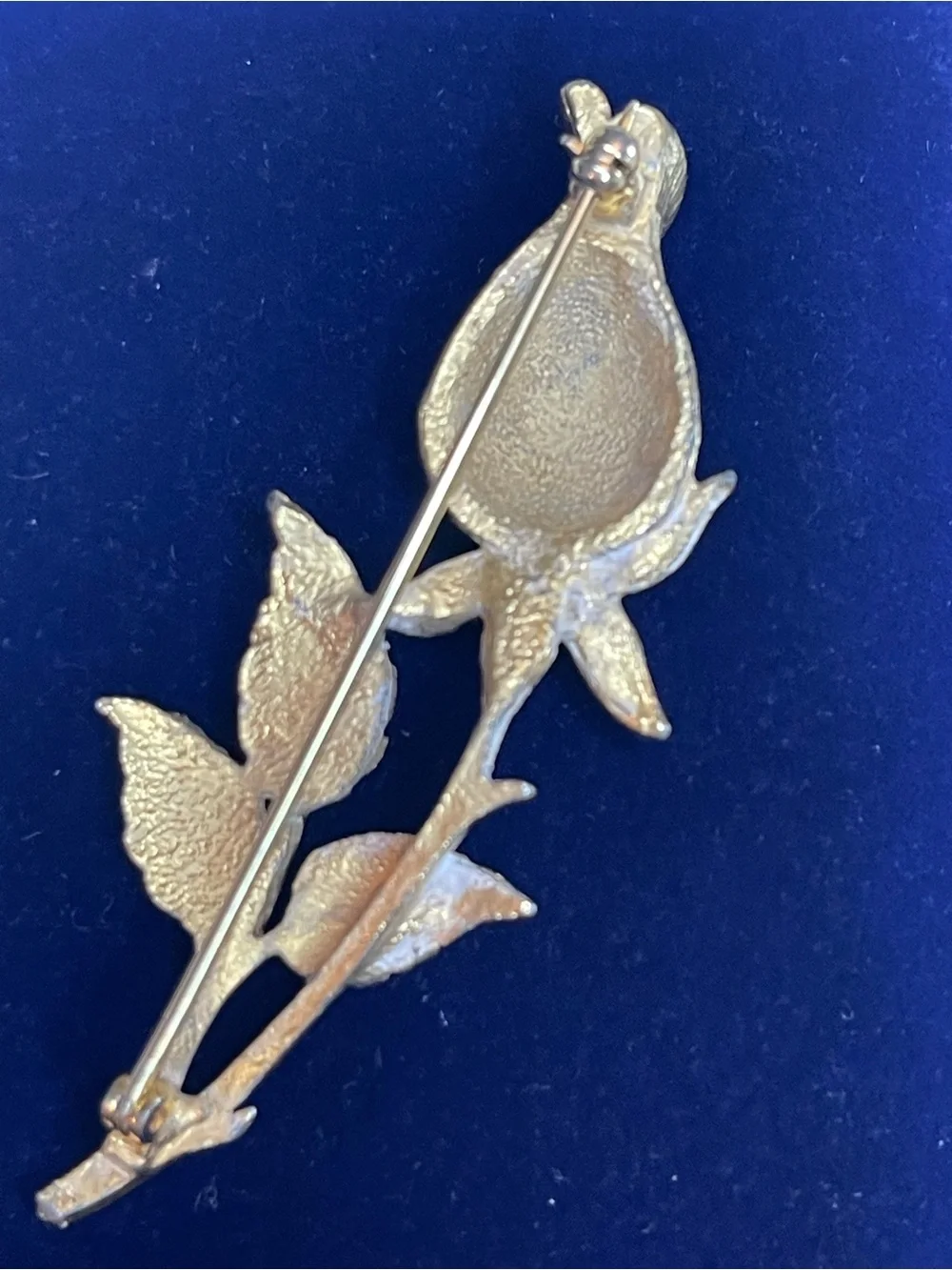 Vintage rose brooch